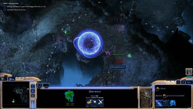 Let's Play Starcraft 2 Wings of Liberty 10: Whispers of Doom смотреть онлайн