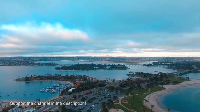 Drönare - Belmont Park i San Diego (USA) смотреть онлайн