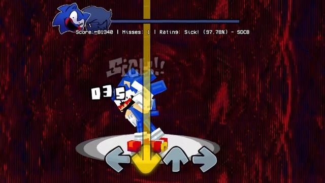 FNF SONIC.EXE EXECUTABLE MANIA COUNTDOWN MINECRAFT DLC VERSION #sonic #sonicexefnf