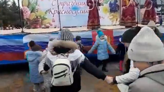 Масленица хороводы ? #дети #праздник #2023 #зима #счастье #улыбка #любовь смотреть онлайн