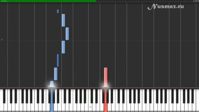 Henry Mancini - The Pink Panther Theme Piano Tutorial (Synthesia + Sheets + MIDI) смотреть онлайн