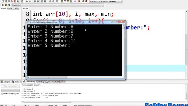 Find maximum and minimum number in array C++(Urdu/Hind) | C++ Tutorial for Beginners - 64 смотреть онлайн