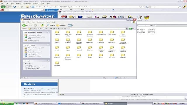 How to install patterns in Adobe Photoshop CS4 смотреть онлайн