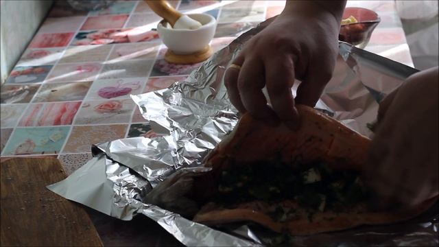 ФОРЕЛЬ радужная с зеленью и лимоном смотреть онлайн