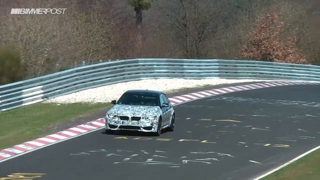 BMW F80 M3 Sedan Mule on Nurburgring смотреть онлайн
