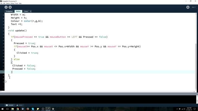 03 - Processing - Creating a Button Class смотреть онлайн