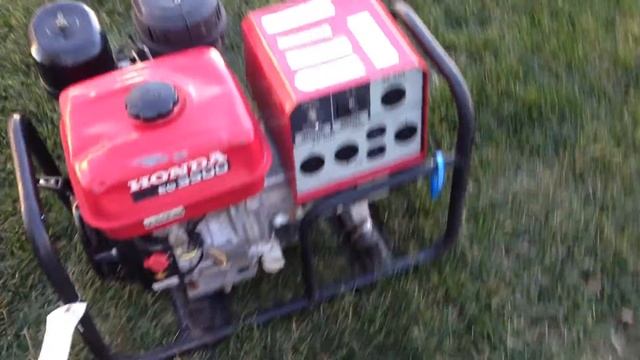Honda EG 3500 Generator смотреть онлайн