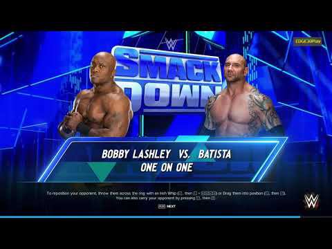 WWE2K24 Bobby Lashley vs Batista