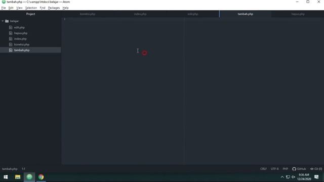 Cara Tambah Edit Hapus Ubah PHP Mysqli dan boostrap PHP 5.6/7 смотреть онлайн