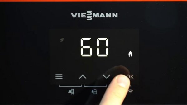 Vitodens 100-W: Menu