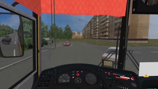 LiAZ-5256.36 (2008) OMSI 2 • Саратов-Энгельс [Beta map] in process of work смотреть онлайн
