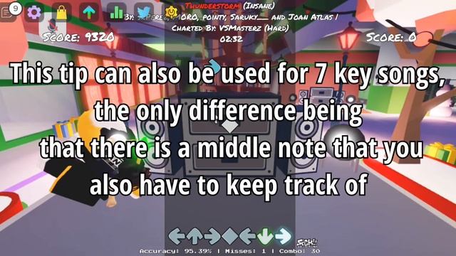Tip for 6 key and 7 key songs in Roblox Funky Friday смотреть онлайн
