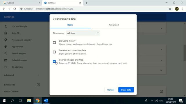 How to clear cached images and files on Chrome browser on your laptop смотреть онлайн