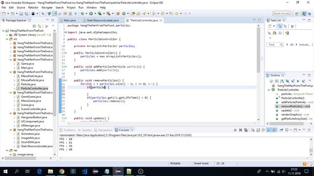 Java Game Programming - HangMan Part-17 (Menu Scene) смотреть онлайн