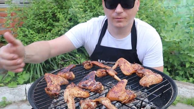 КРЫЛЫШКИ БАРБЕКЮ - самый вкусный рецепт! смотреть онлайн