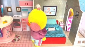 НОВЫЙ ДОМ для УТОЧКИ  ЛАЛАФАНФАН ! Влог 24 часа с уточкой !  Мебель и Канцелярия для ути Lalafanfan