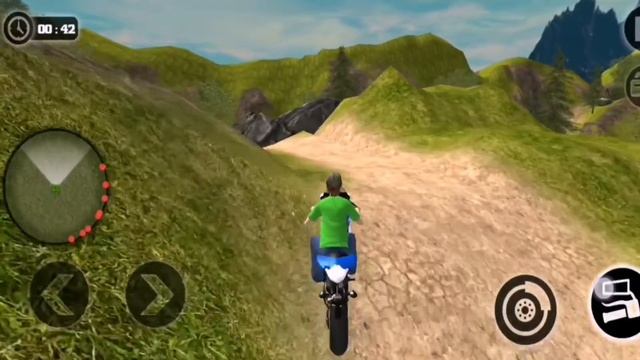 Downhill Offroad Motorcycle Simulator- # gm New Game Best Fanny Driving Video - Android gameplay смотреть онлайн
