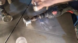 Отверстие под раковину в столешнице из керамогранитной плитки