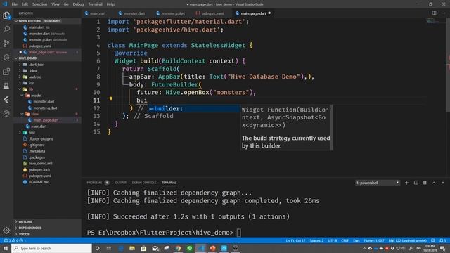 FLUTTER 57. Hive - Database in Pure Dart смотреть онлайн