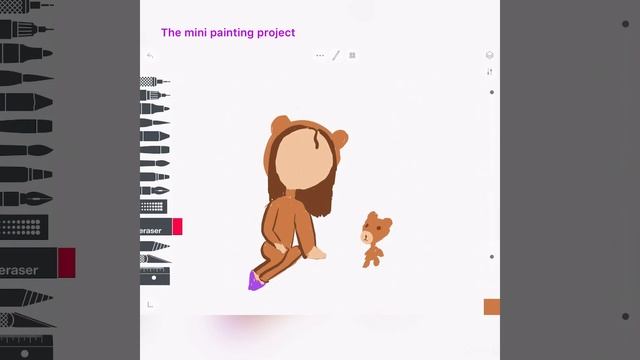 Creating a character using Tayasui Sketches #2 смотреть онлайн