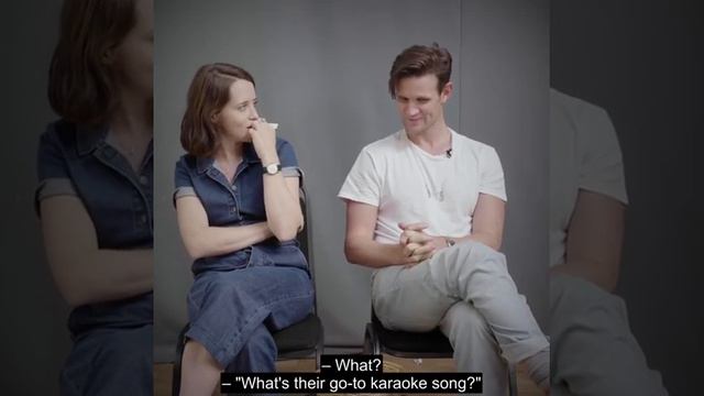 Claire Foy And Matt Smith. 