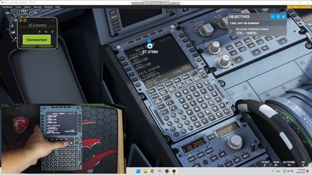 Test MCDU with Fenix Simulator A320 смотреть онлайн