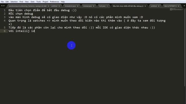 Debug 1 file .java bằng intellij idea 15 смотреть онлайн