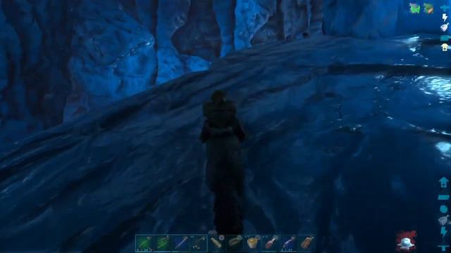 Ark - Поход в пещеру толпой на животных#27 смотреть онлайн