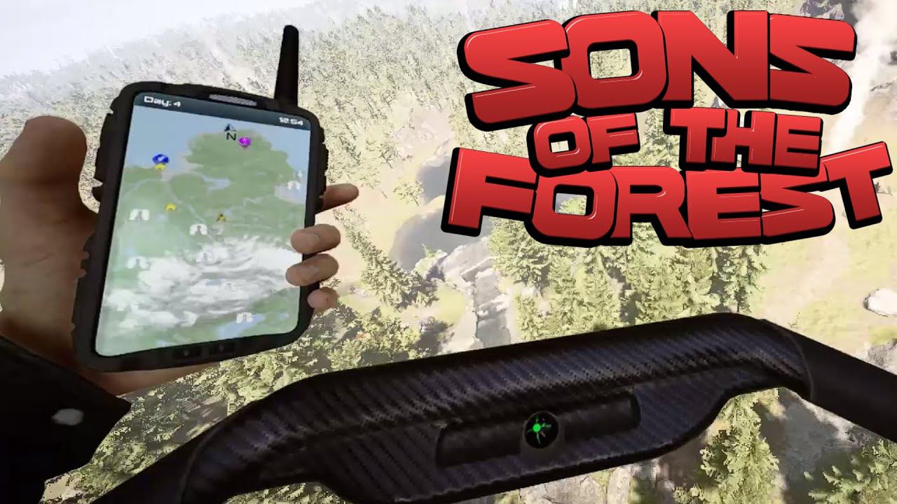 Sons of the Forest - Полет на дельтаплане - #14 смотреть онлайн