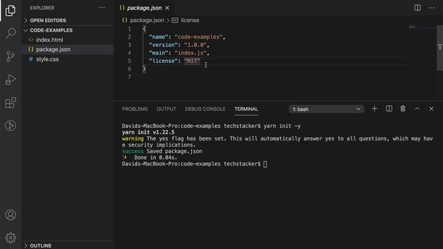 How to Create package.json with One Command (Skip the Questions) смотреть онлайн