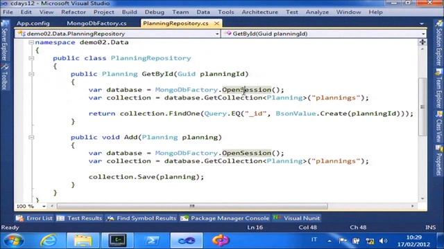 Persistere il Domain Model con MongoDB смотреть онлайн