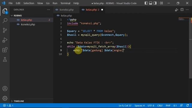 RDBMS - Membuat Database PHPMyAdmin | membuat database dan menampilkannya dengan PHP смотреть онлайн
