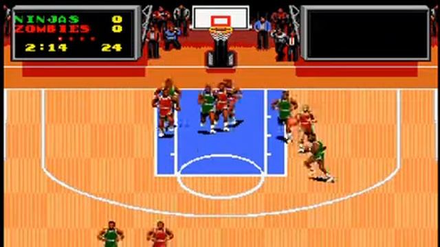 TV Sports Basketball sur PC-Engine смотреть онлайн
