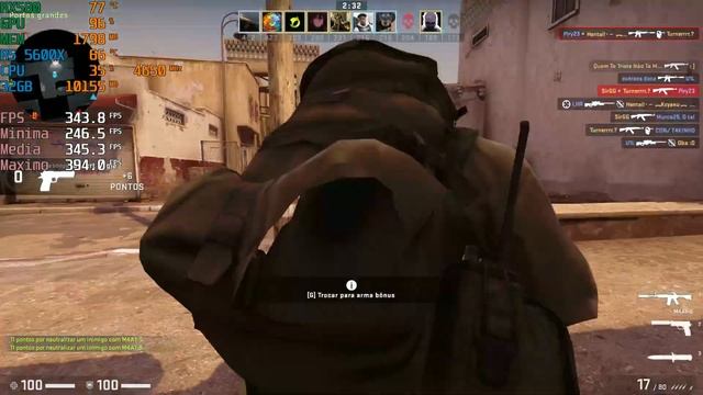 Ryzen 5 5600X + RX580 8GB - CS GO (Competitive Settings 1080p) смотреть онлайн