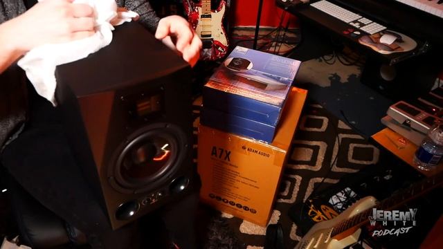 ADAM Audio A7X Studio Monitor Unboxing | Jeremy White Podcast смотреть онлайн