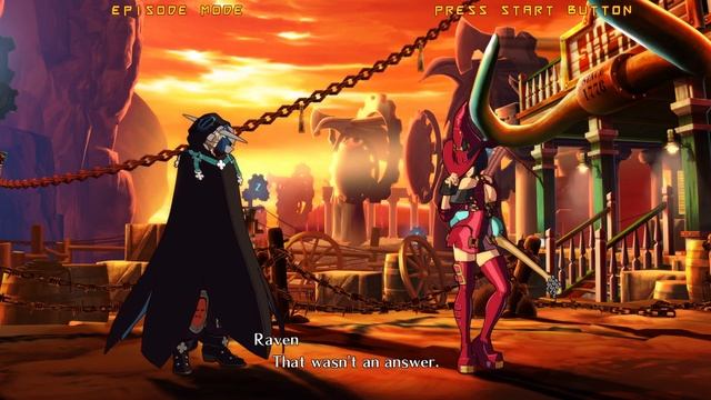 Raven - 4K Story Cutscenes (Arcade Mode) - Guilty Gear Xrd -REVELATOR- смотреть онлайн