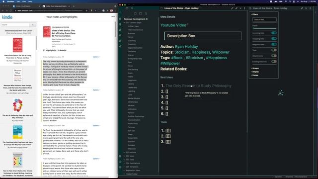 Obsidian Tutorial: Taking Notes From Books смотреть онлайн