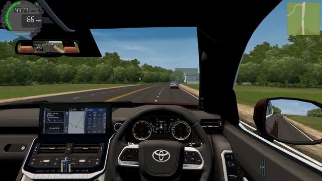 TOYOTA LAND CRUISER | CITY CAR DRIVING SIMULATOR 1.5.9.2 | LOGITECH G29! смотреть онлайн