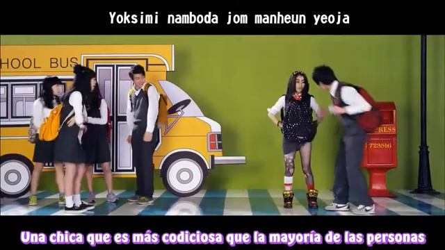 Lee Hyori- Bad Girls MV (Sub esp+ Rom) смотреть онлайн