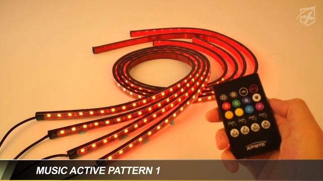 Xprite 36" Replacement Strip for Throwback Series LED Underbody Kit Introduction of Flash Pattern смотреть онлайн