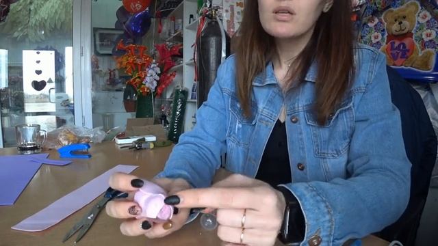 Пионы из фоамирана Минипионы Светильник корзина смотреть онлайн