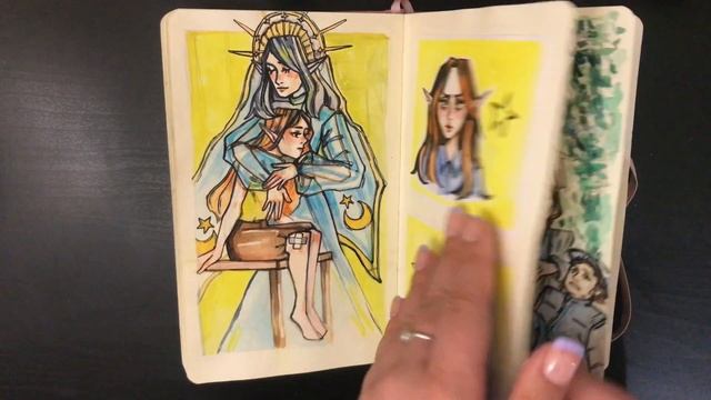 обзор на скетчбук | Sketchbook Tour ?