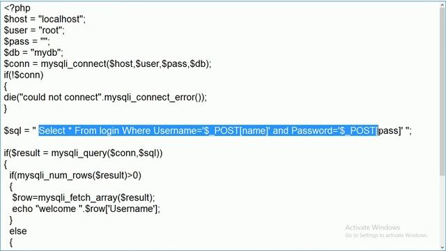 Login Form in PHP смотреть онлайн