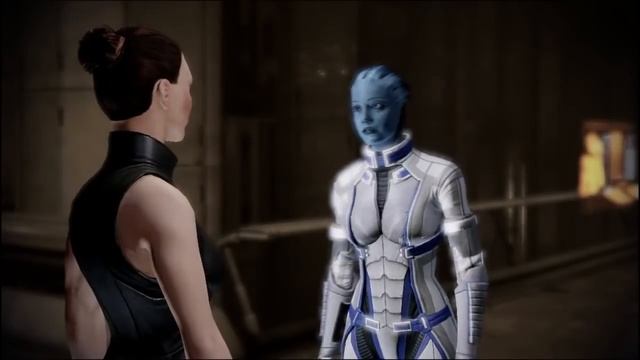 Friendly Chat and Drinks with Liara - Mass Effect 2 - Lair of the Shadow Broker DLC смотреть онлайн