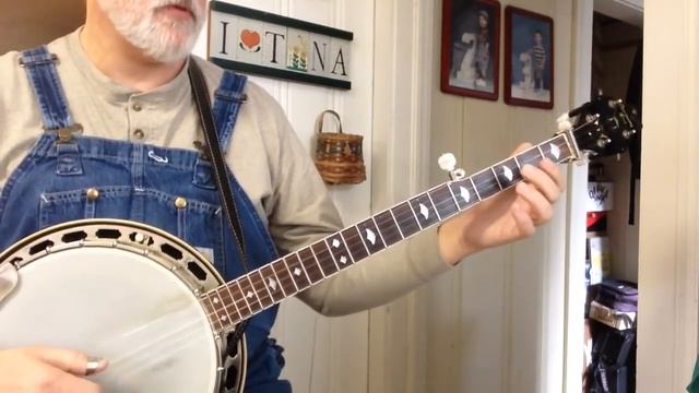 Country Roads - Walk Thru And Demo - Bluegrass Banjo