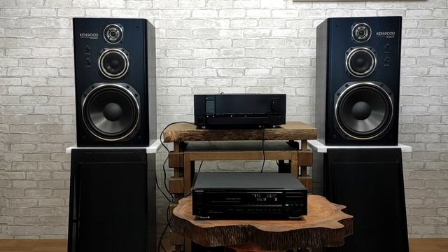Kenwood LS-990HG Black + Kenwood L-02a. Hi-End братцы! смотреть онлайн