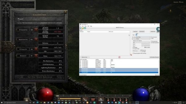 Diablo 2 Resurrected Cheat engine