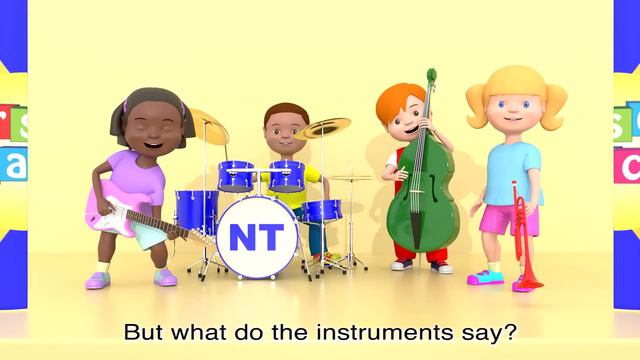 Musical Instruments Part 1 | Music Sounds For Kids | NurseryTracks