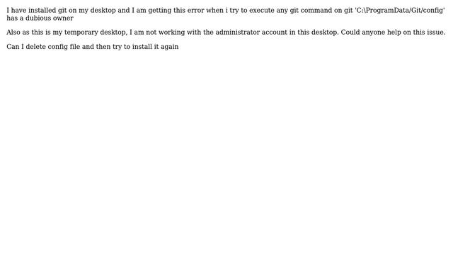 Unable to work on git after installation смотреть онлайн