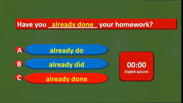 present perfect ╎English Quizzes |Tests | Exercises | Vocabulary смотреть онлайн